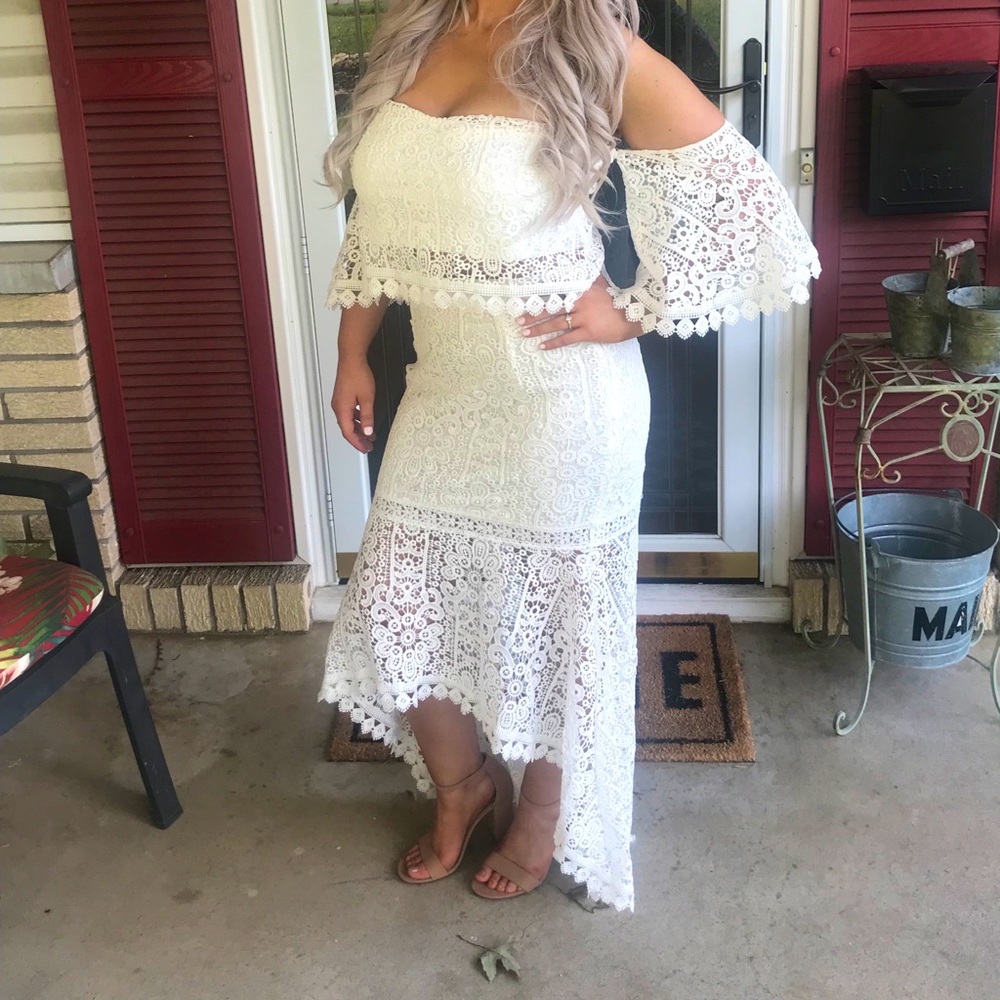 Two piece strapless set
